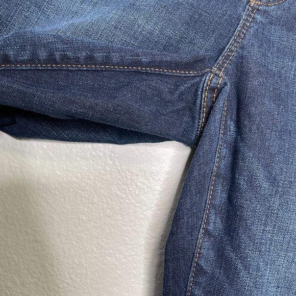 Ann Taylor LOFT curvy boot jeans 25 - Picture 4 of 8